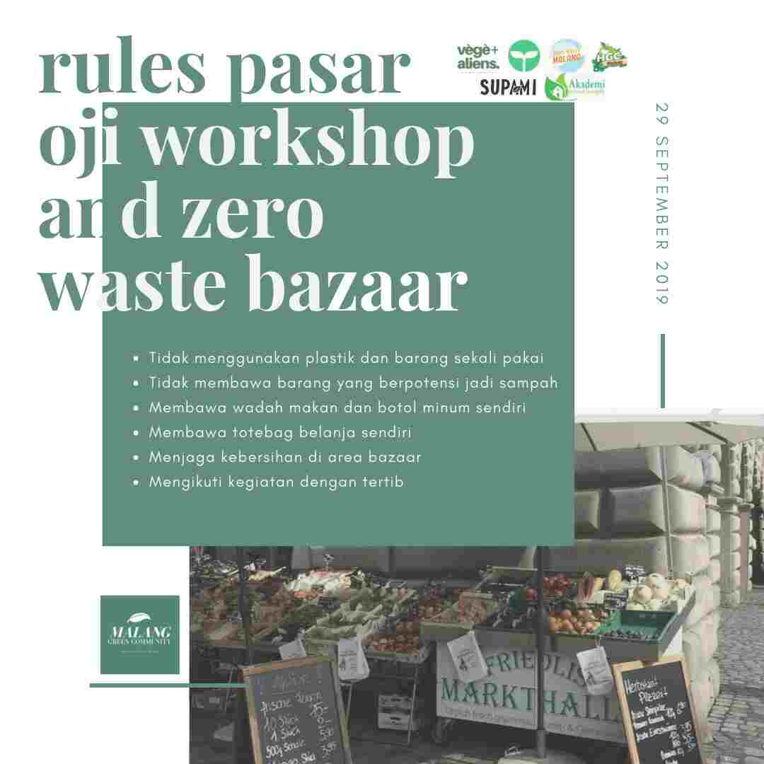 Peraturan bazar zero waste