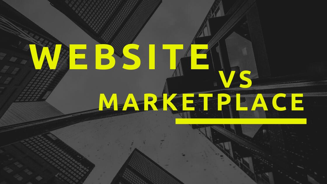 Website vs marketplace